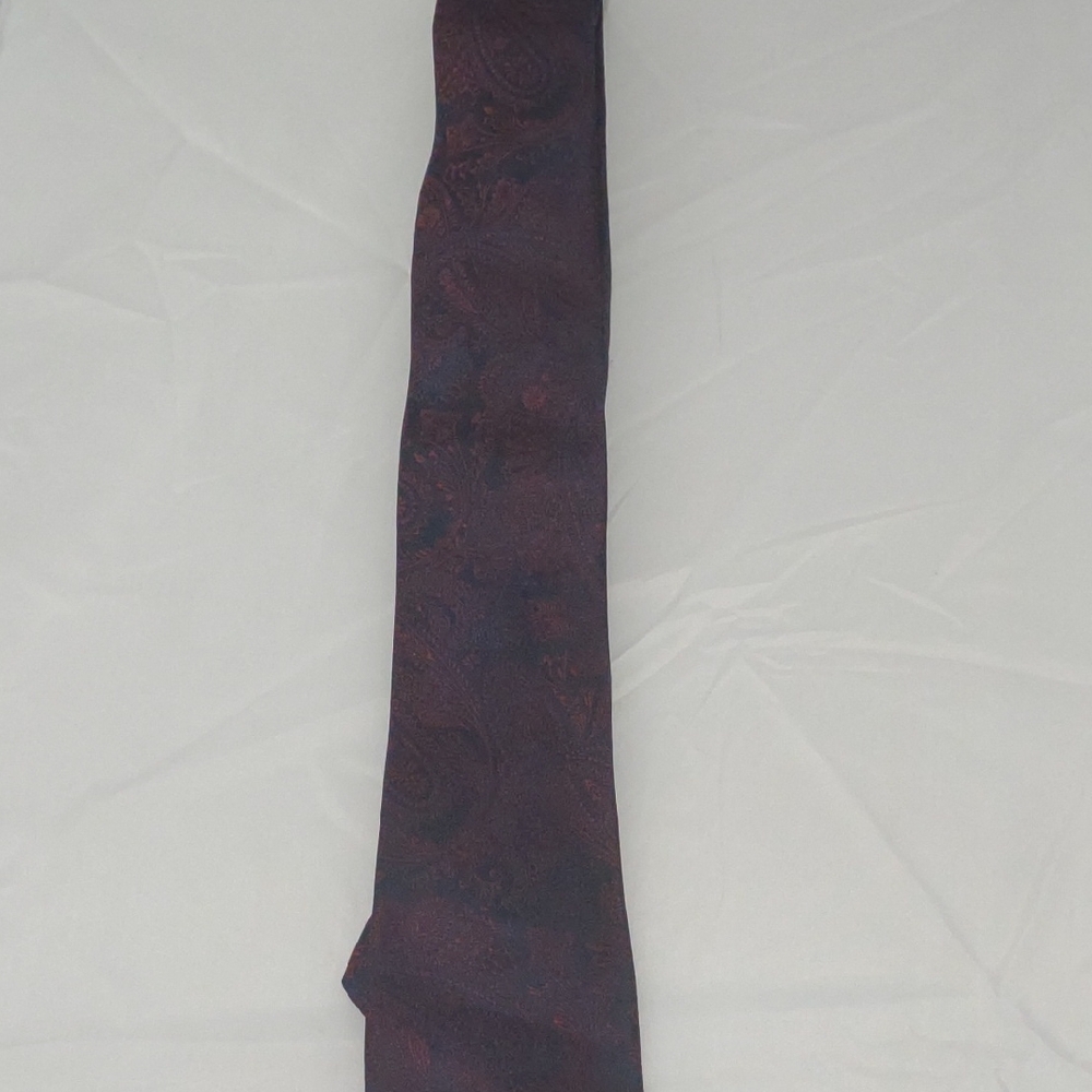 Imanimo Paisley Tie - Deep Purple